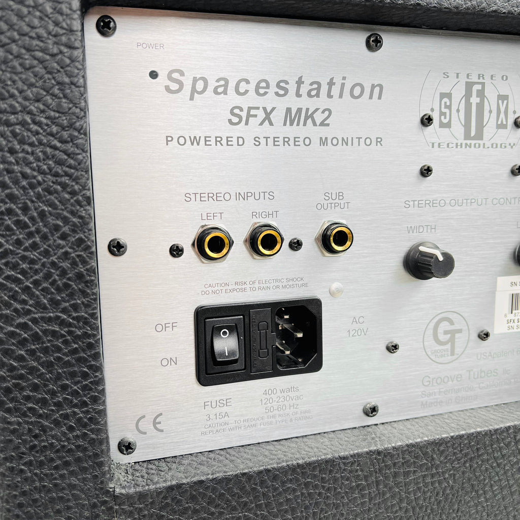 Groove Tubes Spacestation SFX MK2 Powered Stereo Monitor 2000s - Black - 10