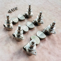 Grover　ドイツ製　本物　３：３ Grover 3x3 Milk Bottle Rotomatic Tuners 70s - Nickel | Tone Wolf