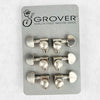 Grover Rotomatic Locking Tuning Machine Set 3x3 Aged - Nickel - 1