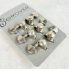 Grover Rotomatic Locking Tuning Machine Set 3x3 Aged - Nickel - 2