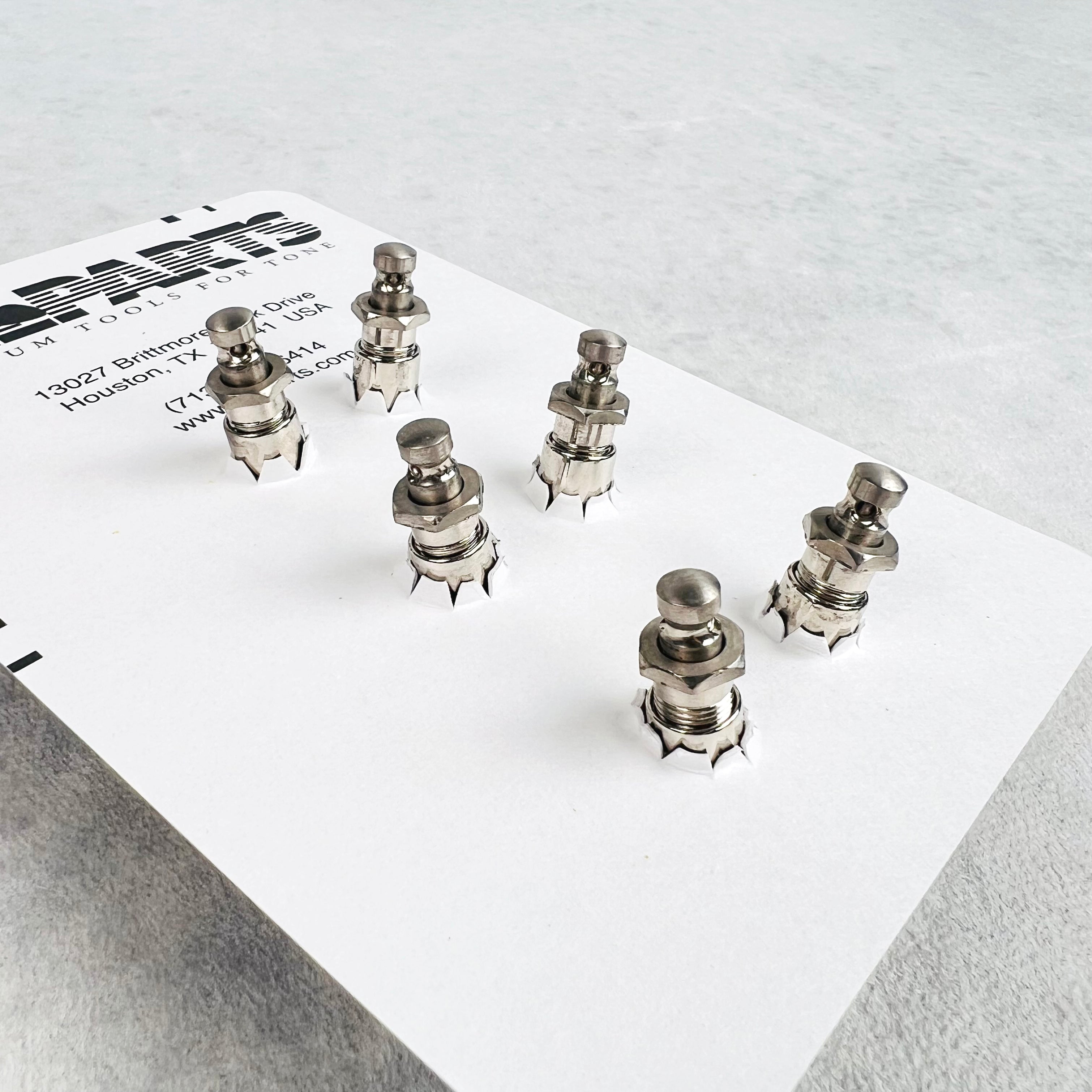 Grover Rotomatic Locking Tuning Machine Set 3x3 Aged - Nickel | Tone Wolf