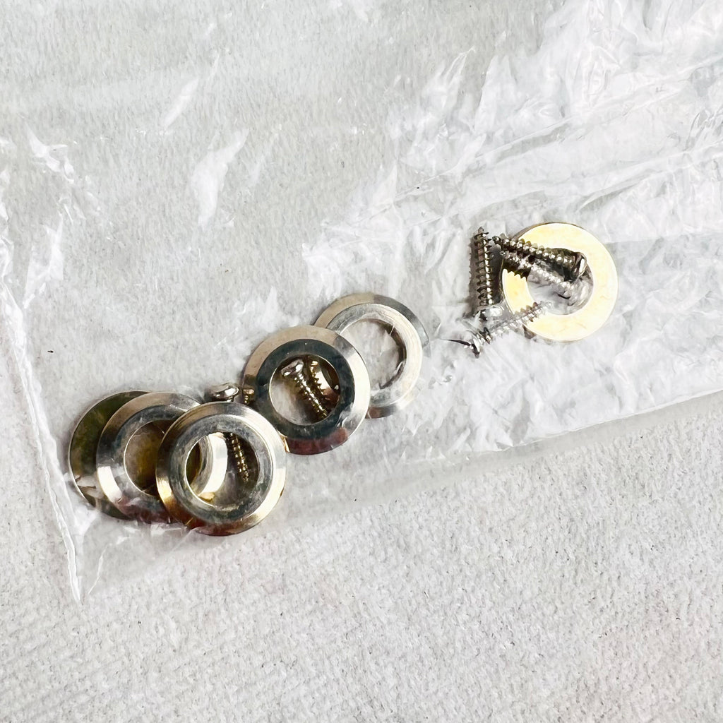 Grover Rotomatic Locking Tuning Machine Set 3x3 Aged - Nickel - 6