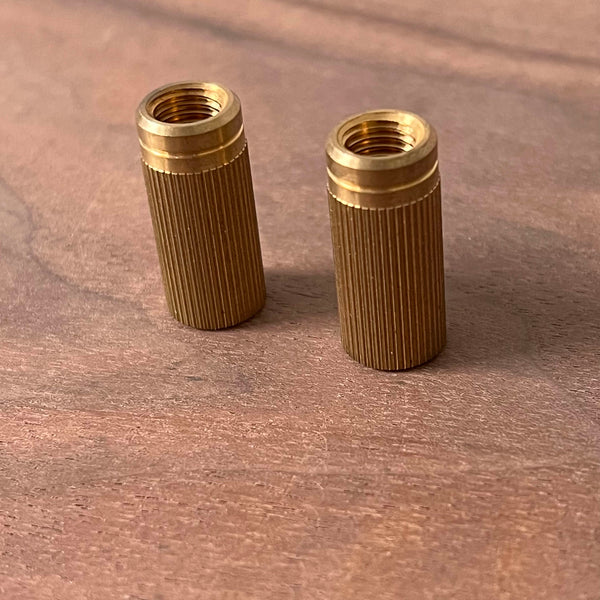 TonePros Tailpiece Stud Anchors / Bushings 2020 - Brass for Gibson Stoptail & Wraparound - 1
