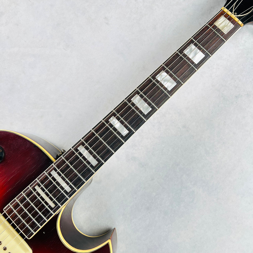 1961 Guild CE-100 DP Hollow Body Vintage Electric Guitar - Sunburst - 10