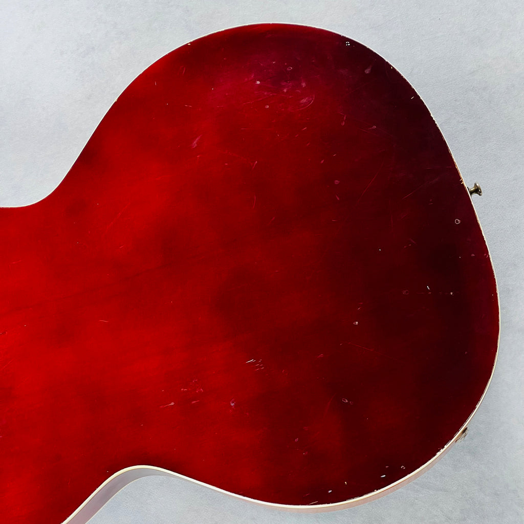 1961 Guild CE-100 DP Hollow Body Vintage Electric Guitar - Sunburst - 14