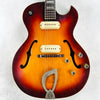 1961 Guild CE-100 DP Hollow Body Vintage Electric Guitar - Sunburst - 1