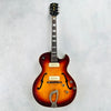 1961 Guild CE-100 DP Hollow Body Vintage Electric Guitar - Sunburst - 2