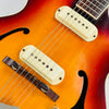 1961 Guild CE-100 DP Hollow Body Vintage Electric Guitar - Sunburst - 8