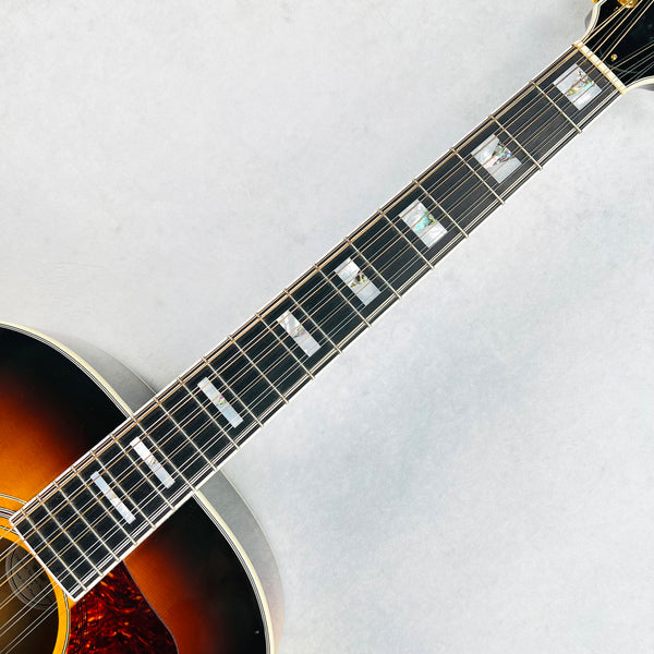 Guild F-412 12-String Jumbo Acoustic Guitar 2005 - Sunburst - 10