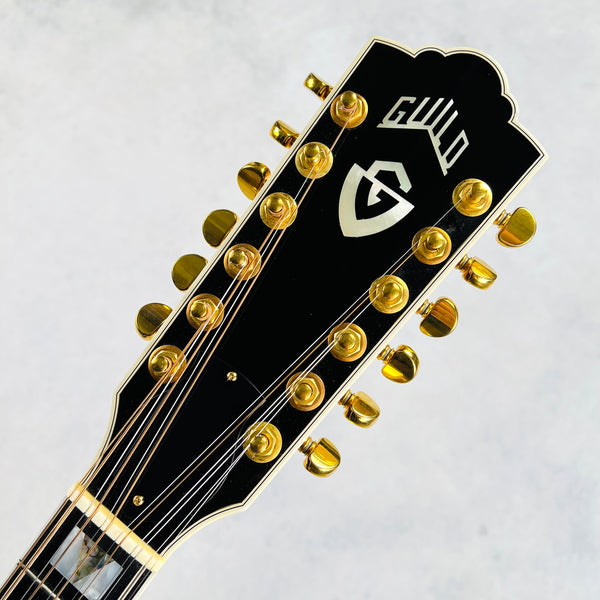 Guild F-412 12-String Jumbo Acoustic Guitar 2005 - Sunburst - 11