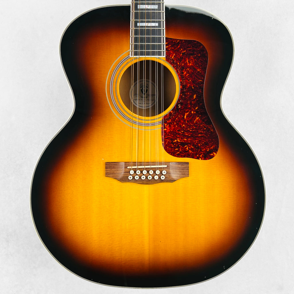 Guild F-412 12-String Jumbo Acoustic Guitar 2005 - Sunburst - 1