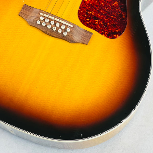 Guild F-412 12-String Jumbo Acoustic Guitar 2005 - Sunburst - 5