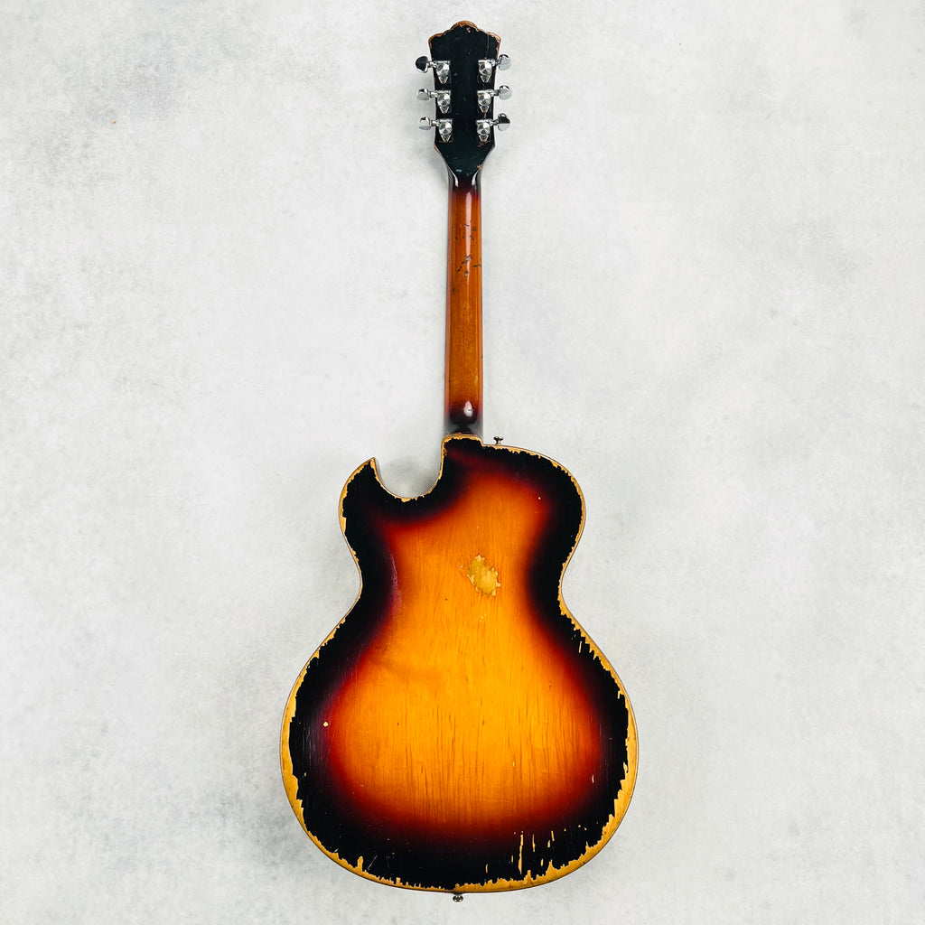 Guild T-100 Hollow Body 1967 - Sunburst - 13