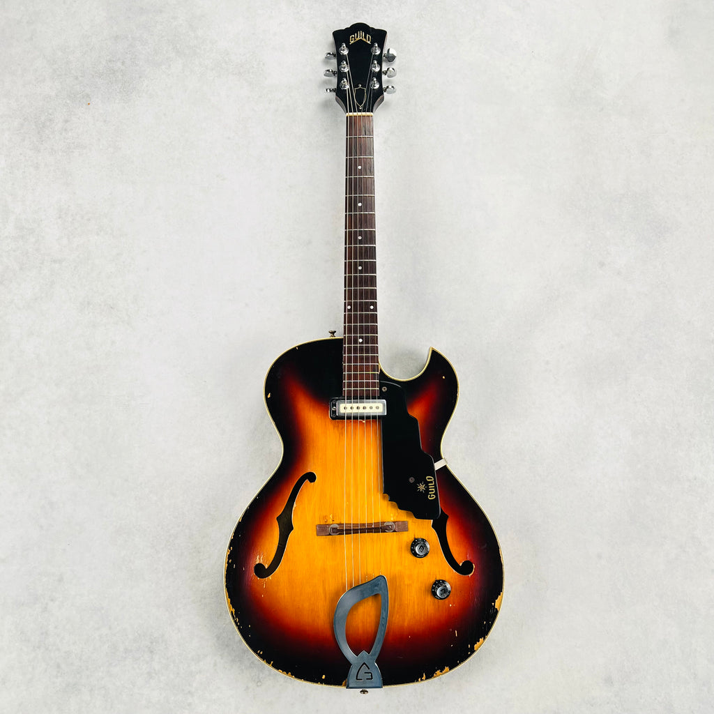 Guild T-100 Hollow Body 1967 - Sunburst - 2