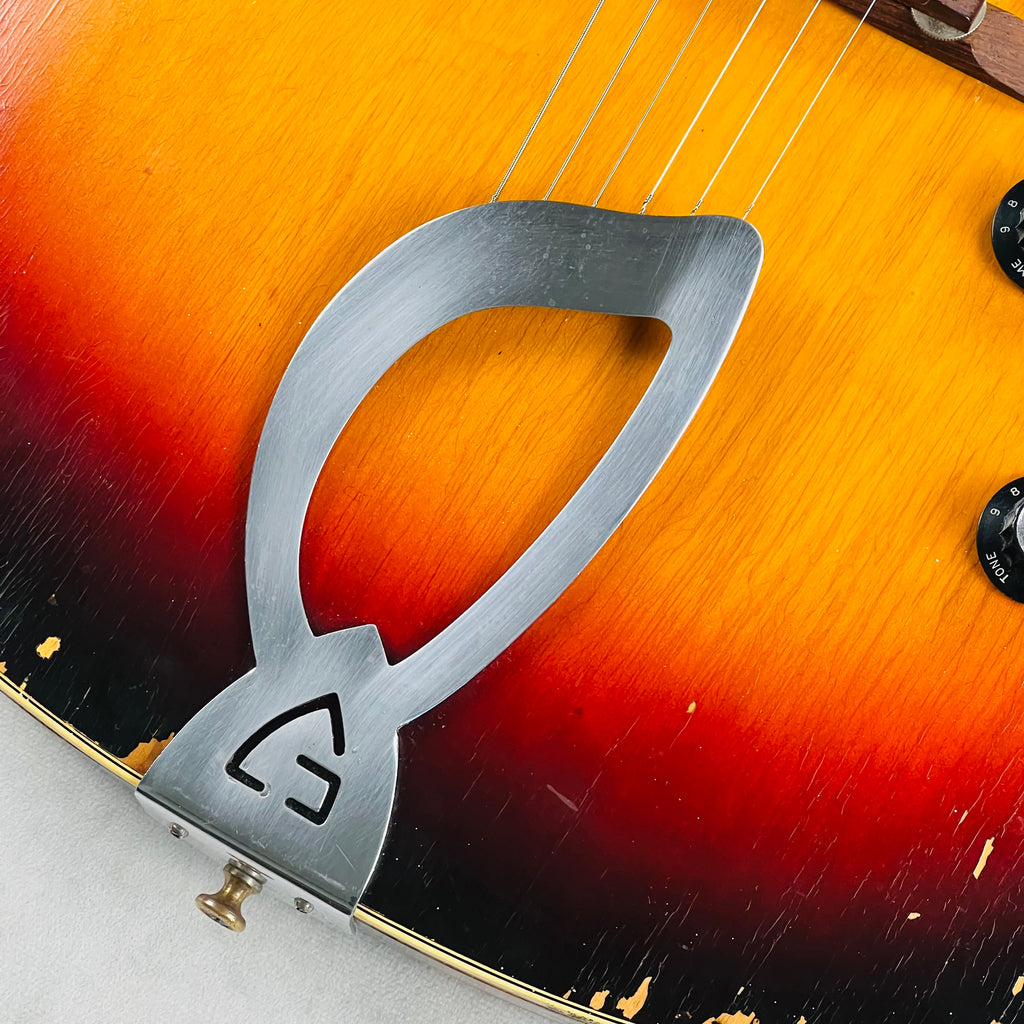 Guild T-100 Hollow Body 1967 - Sunburst - 5