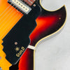 Guild T-100 Hollow Body 1967 - Sunburst - 7