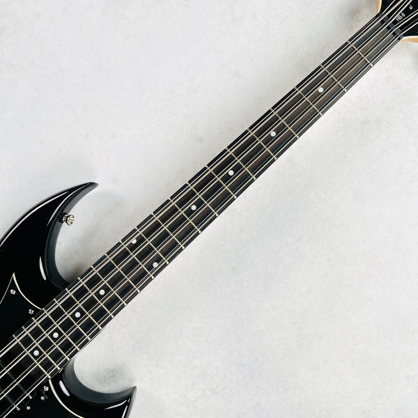 Hagstrom HB-8 8-String Bass 2009 - Black - 10