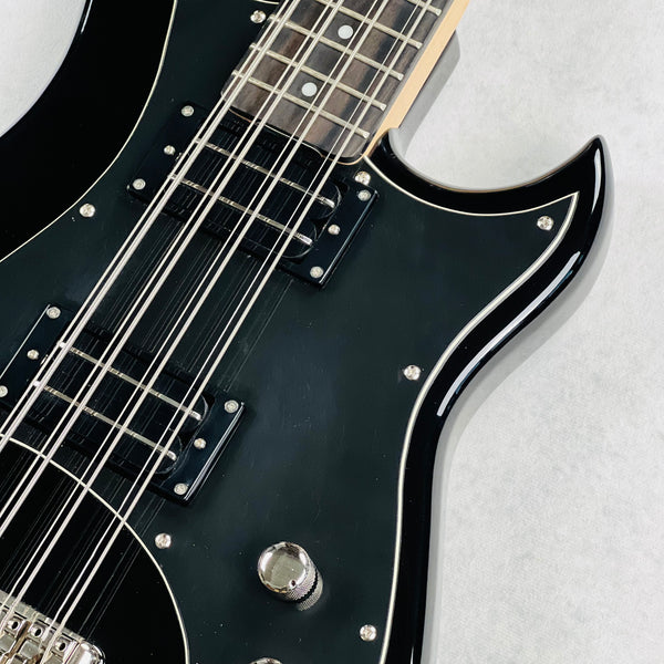 Hagstrom HB-8 8-String Bass 2009 - Black - 6