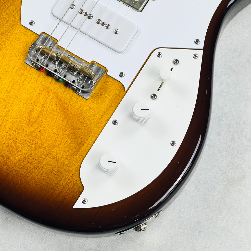 Hahn Model 112 Aged Electric Guitar 2018 - Sunburst - 5
