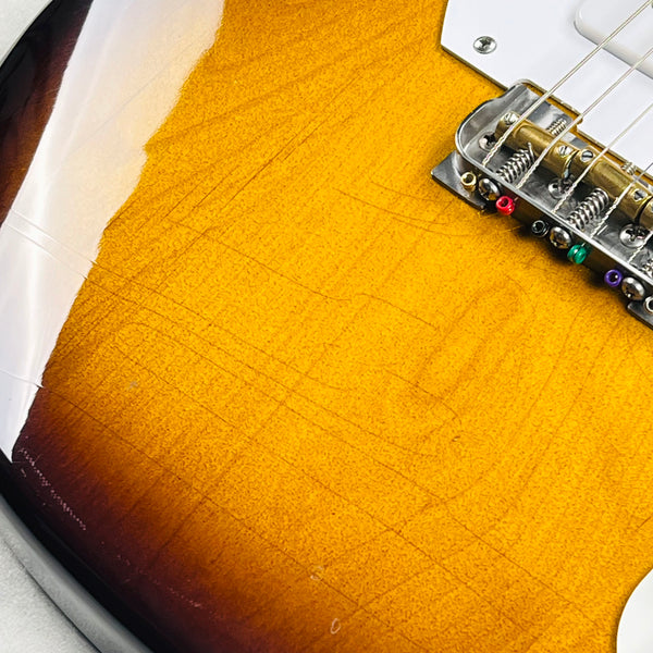 Hahn Model 112 Aged Electric Guitar 2018 - Sunburst - 7