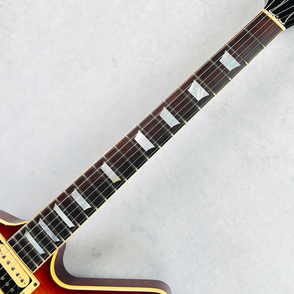 Hamer Standard 4-Digit Bound and Crowned 1979 Vintage Electric Guitar - Darkburst - 10