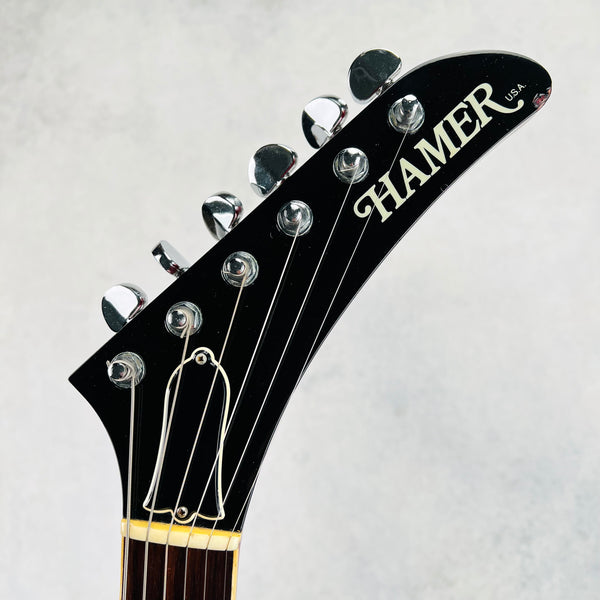 Hamer Standard 4-Digit Bound and Crowned 1979 Vintage Electric Guitar - Darkburst - 11