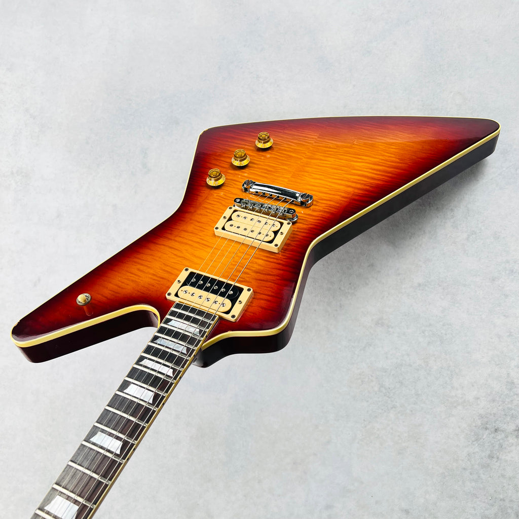 Hamer Standard 4-Digit Bound and Crowned 1979 Vintage Electric Guitar - Darkburst - 22