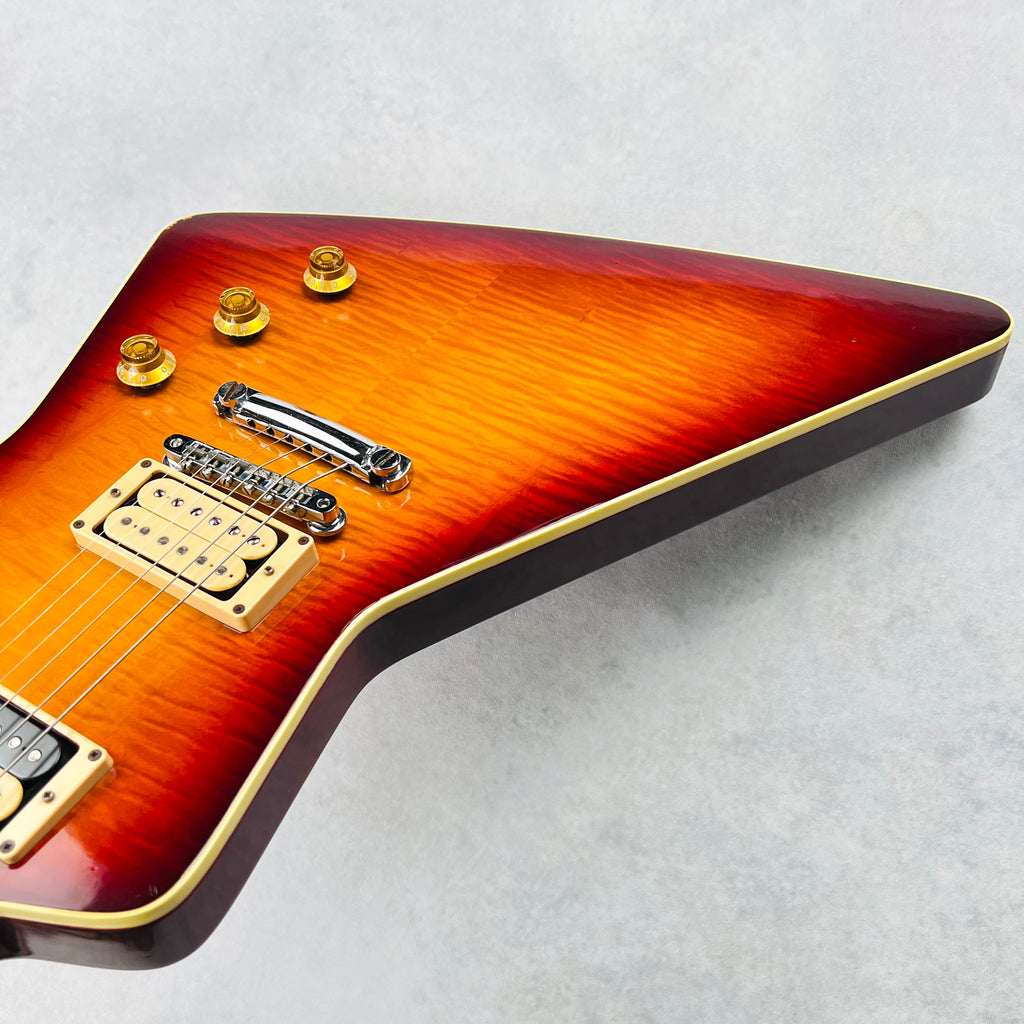 Hamer Standard 4-Digit Bound and Crowned 1979 Vintage Electric Guitar - Darkburst - 23