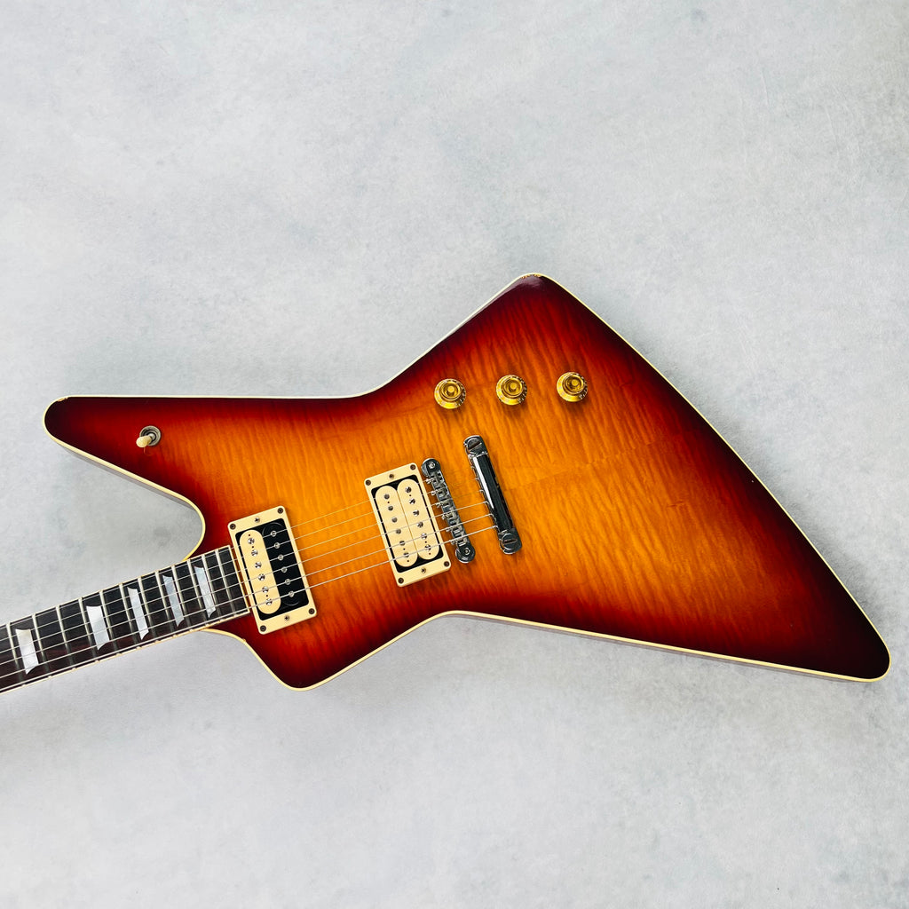 Hamer Standard 4-Digit Bound and Crowned 1979 Vintage Electric Guitar - Darkburst - 4