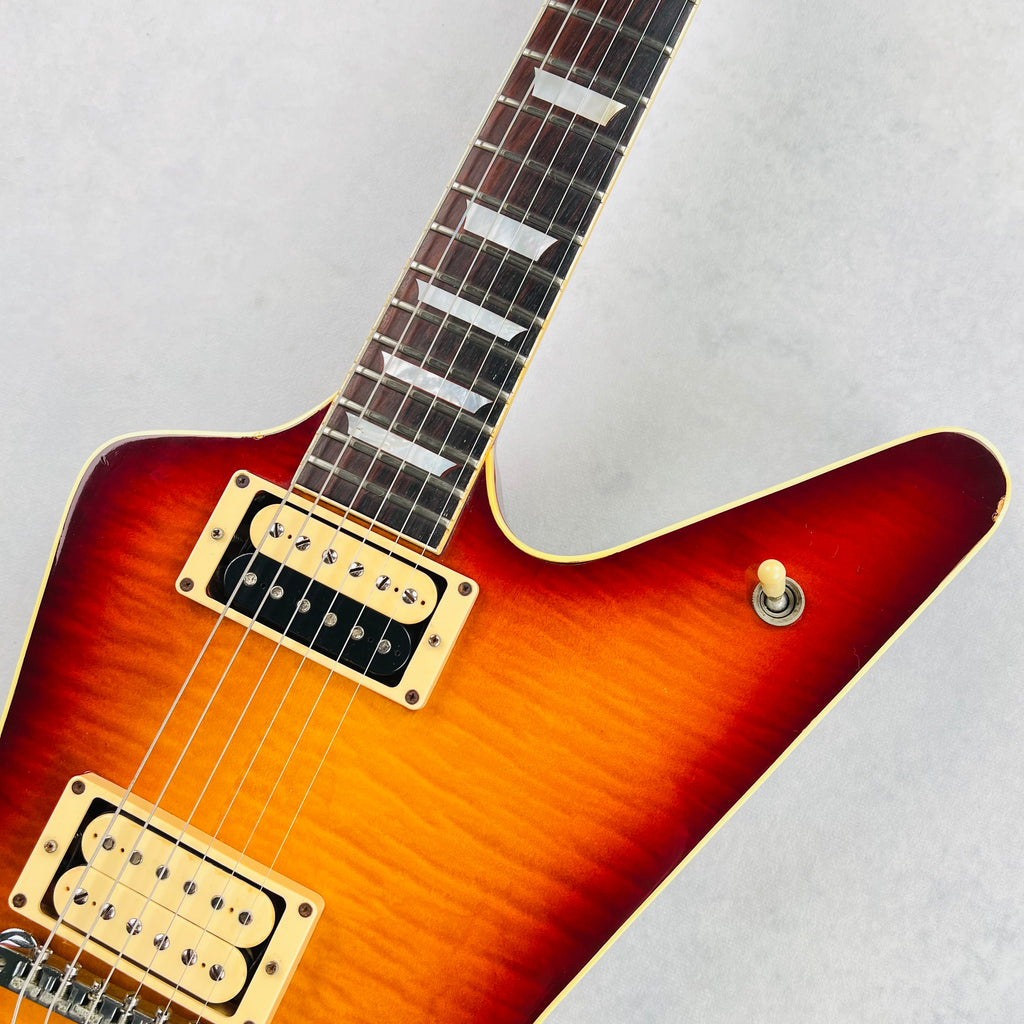 Hamer Standard 4-Digit Bound and Crowned 1979 Vintage Electric Guitar - Darkburst - 5