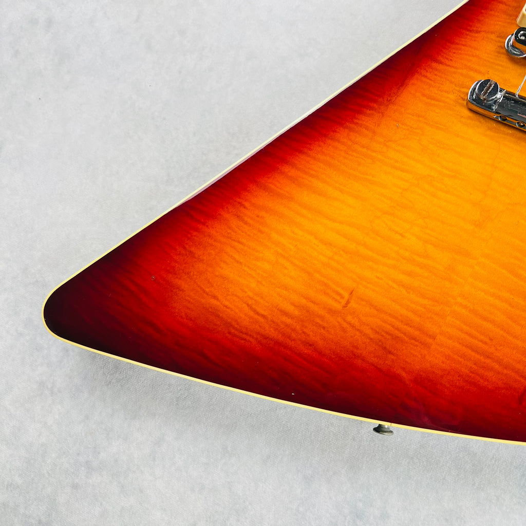Hamer Standard 4-Digit Bound and Crowned 1979 Vintage Electric Guitar - Darkburst - 6