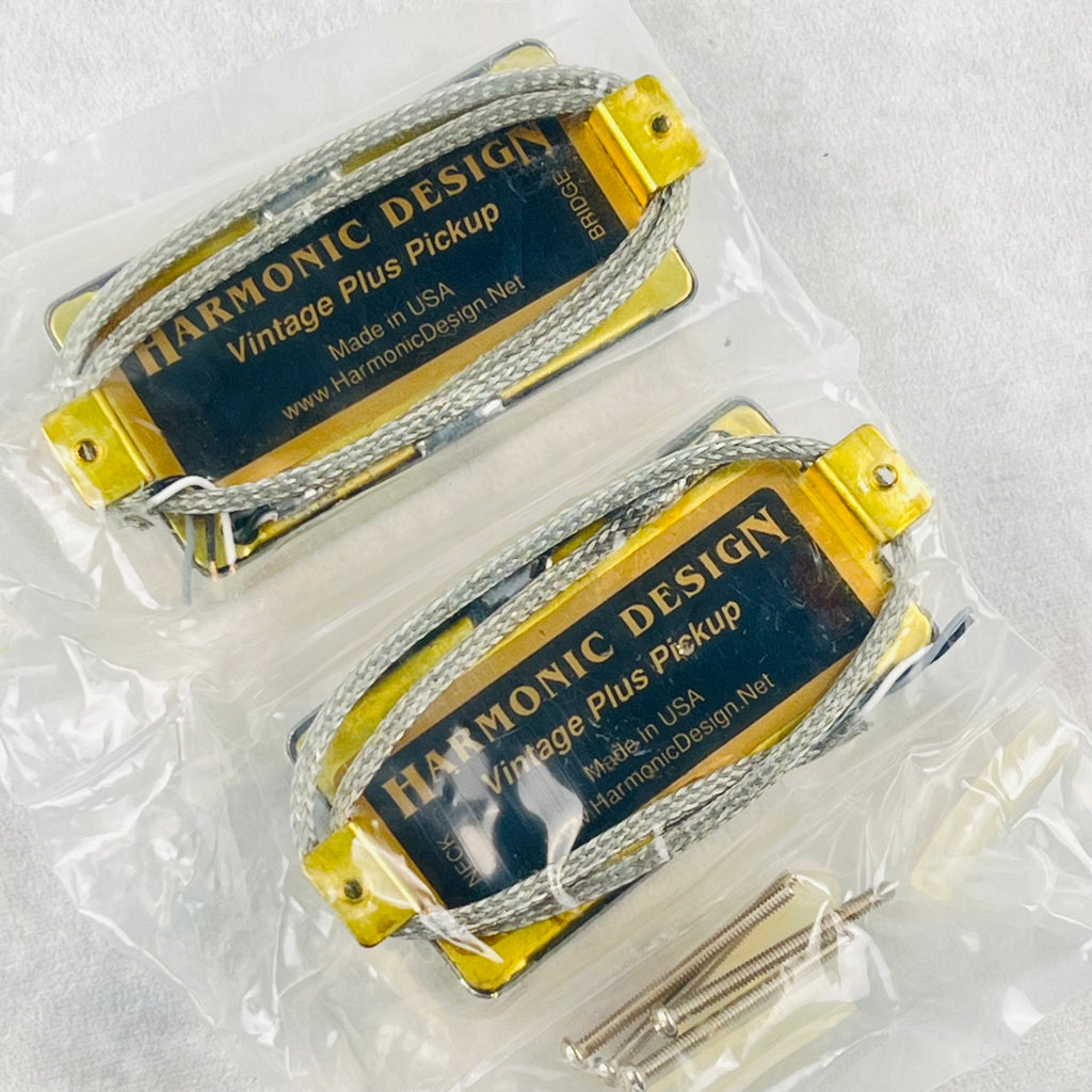 Harmonic Design Vintage Plus Humbucker Pickup Set 53mm - Nickel - 5