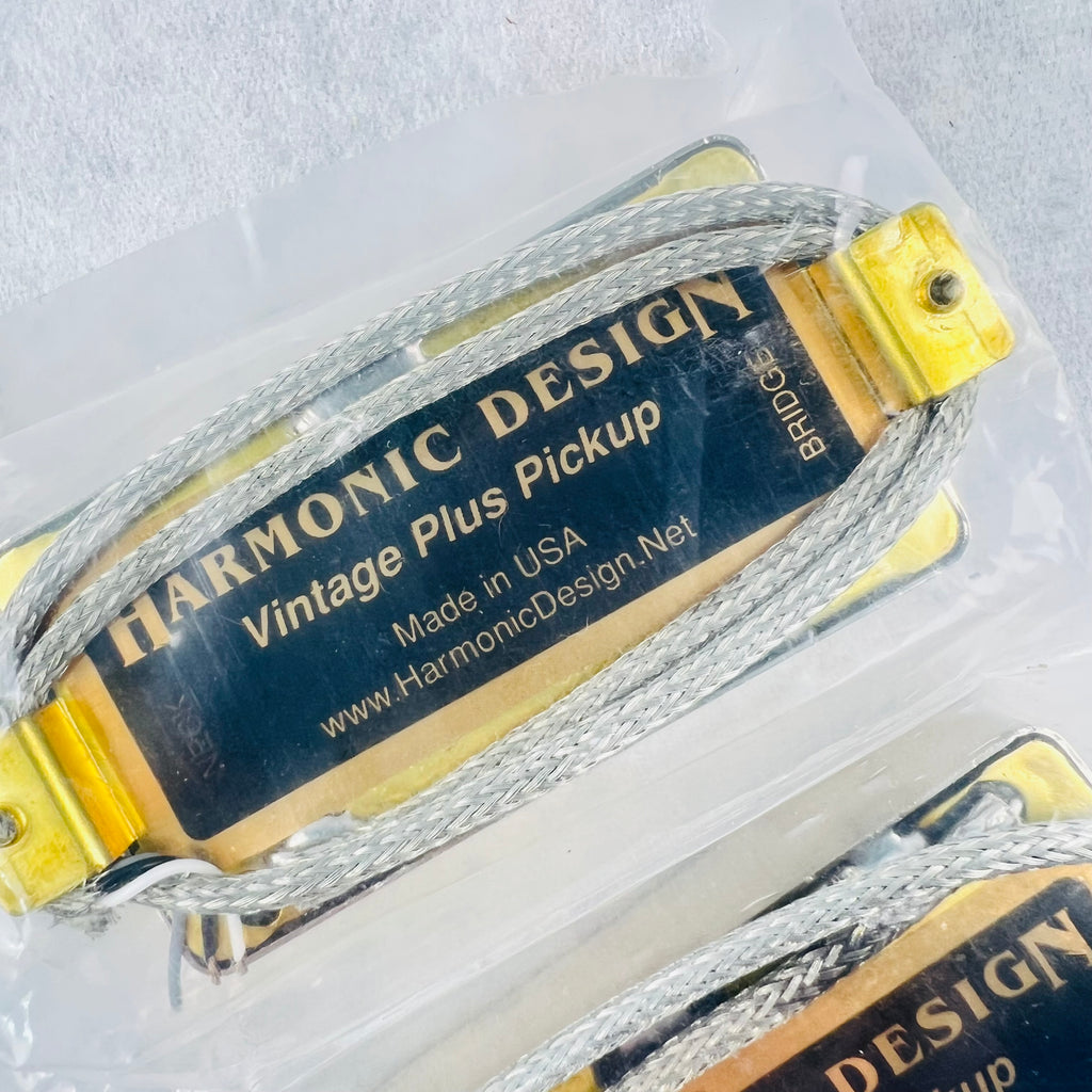 Harmonic Design Vintage Plus Humbucker Pickup Set 53mm - Nickel - 4