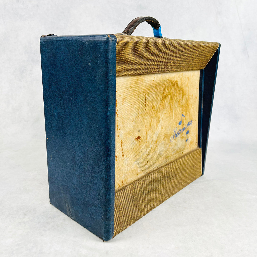 Harmony H205 1x12" Combo Amplifier 1950s - Blue & Tweed - 5