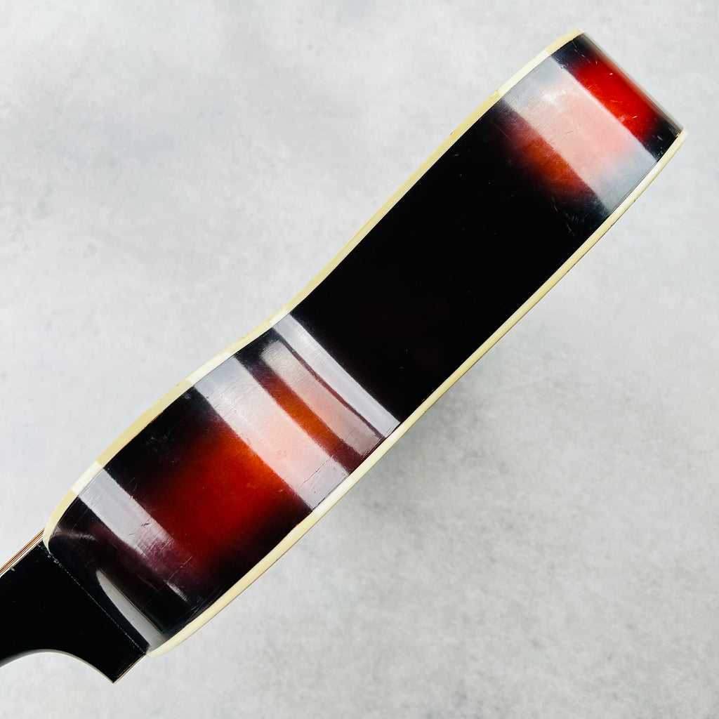 Harmony H8344 Flat Top Acoustic 1960s - Red Sunburst - 17