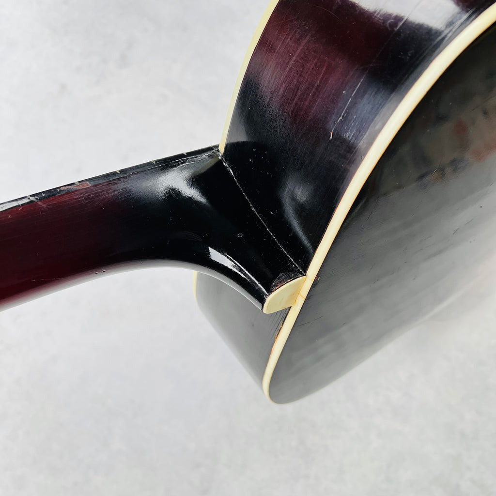 Harmony H8344 Flat Top Acoustic 1960s - Red Sunburst - 19