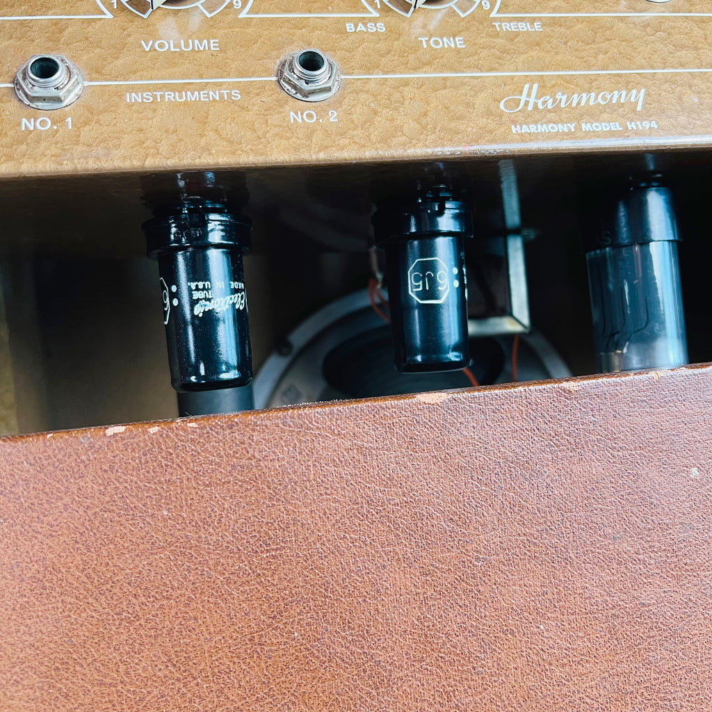 Harmony Model H194 1x8" Combo Amplifier 1955 - Brown - 12