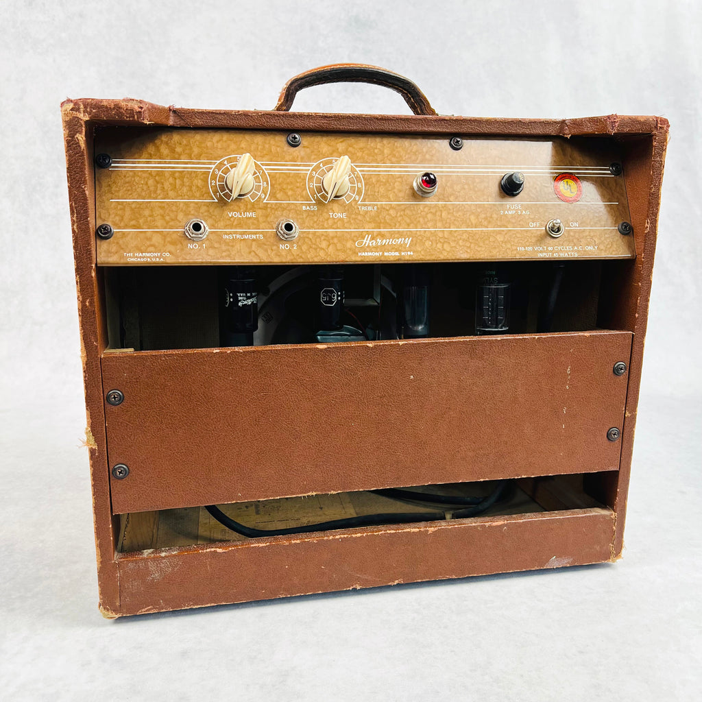 Harmony Model H194 1x8" Combo Amplifier 1955 - Brown - 7