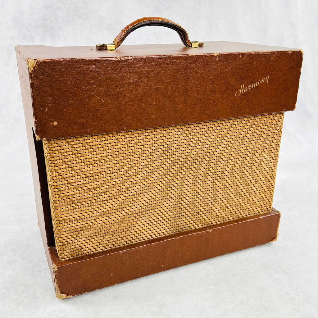 Harmony Model H194 1x8" Combo Amplifier 1950s - Brown - 1