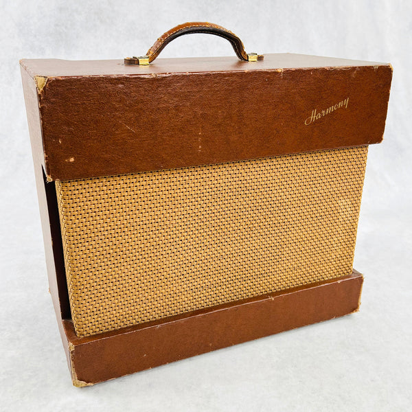 Harmony Model H194 1x8" Combo Amplifier 1950s - Brown - 1