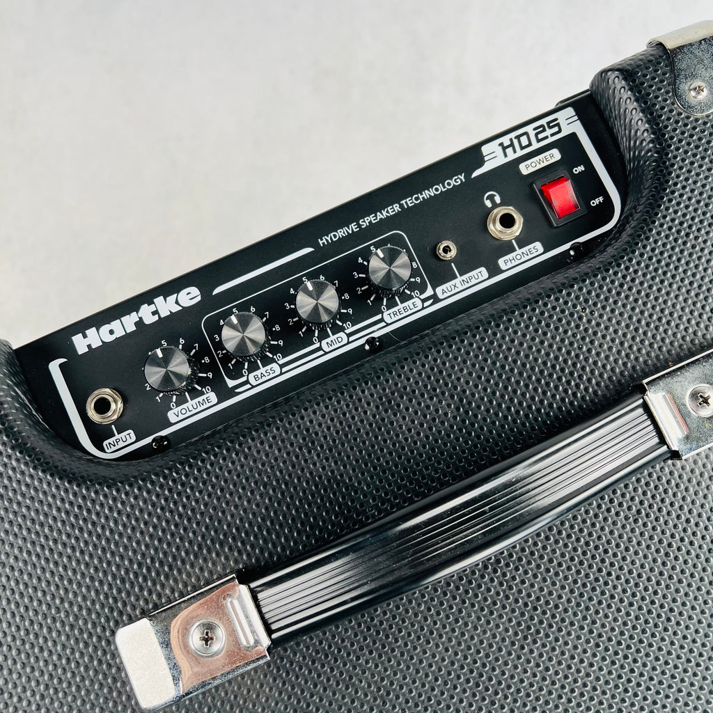 Hartke HD25 Bass Guitar Combo Amplifier 2024 - Black - 7