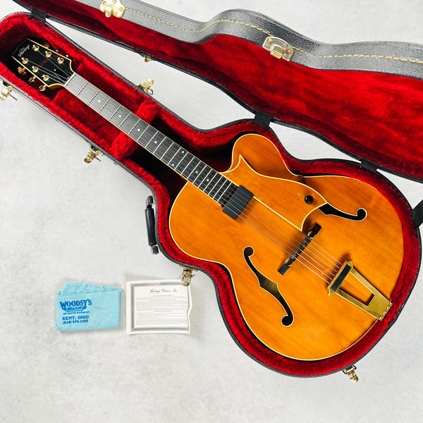 Heritage Eagle Hollow Body Archtop Electric Guitar 1996 - Amber - 22