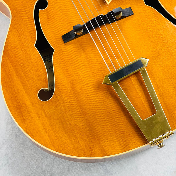 Heritage Eagle Hollow Body Archtop Electric Guitar 1996 - Amber - 4