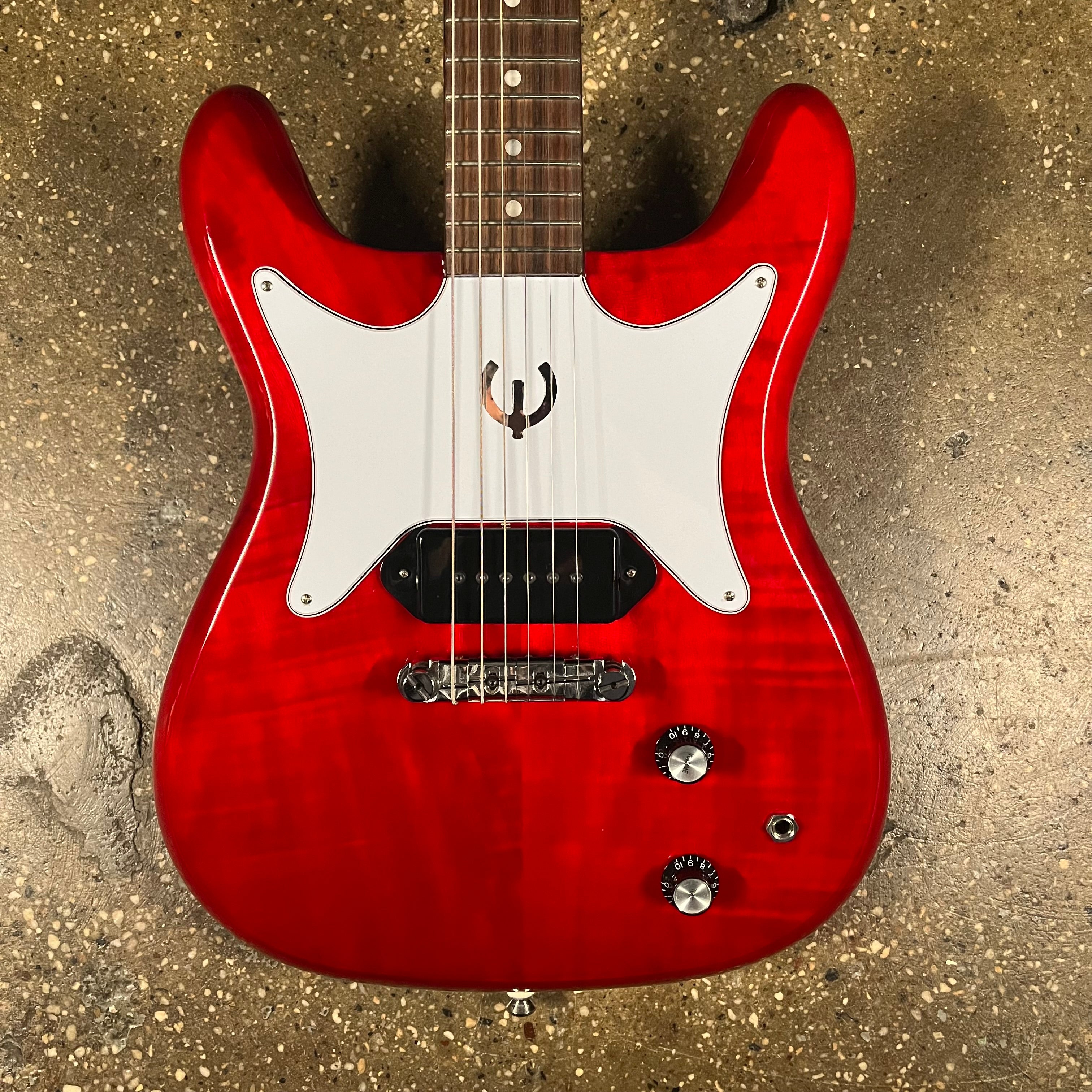 Epiphone Coronet w/Upgraded Parts and Figured Body | Tone Wolf