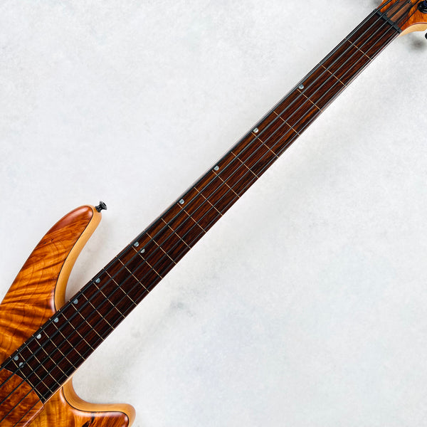 Ibanez LA Custom Shop SDGR 5-String Fretless Bass - Natural - 9