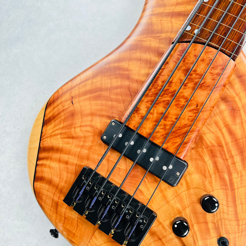 Ibanez LA Custom Shop SDGR 5-String Fretless Bass - Natural - 4
