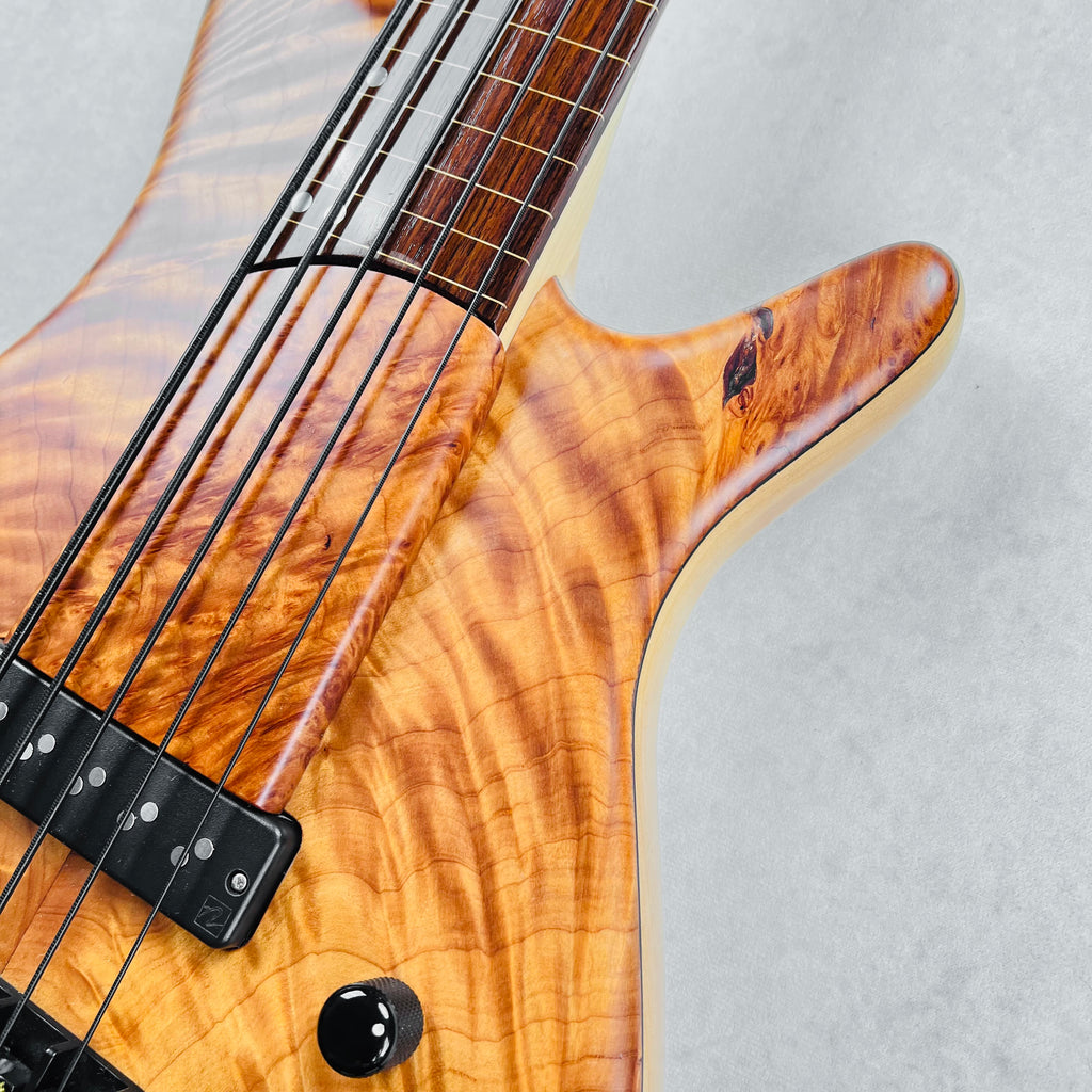 Ibanez LA Custom Shop SDGR 5-String Fretless Bass - Natural - 6