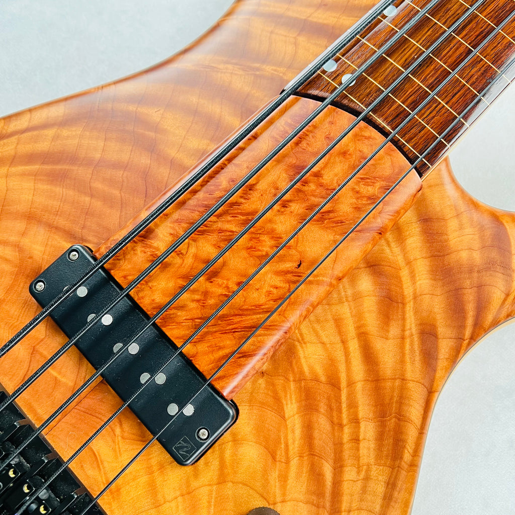 Ibanez LA Custom Shop SDGR 5-String Fretless Bass - Natural - 7