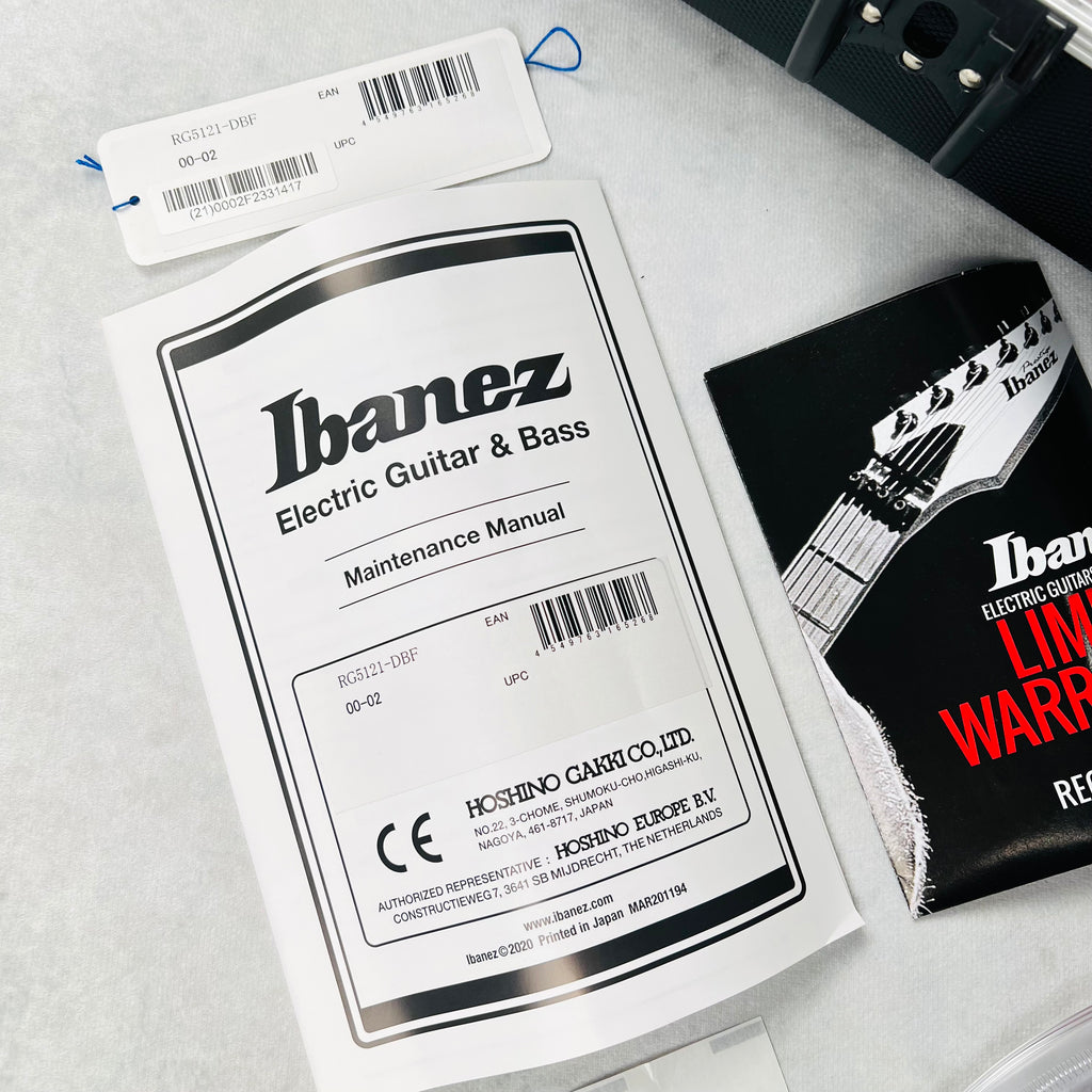 Ibanez RG5121-DBF 2024 - Dark Tide Blue Flat - 19