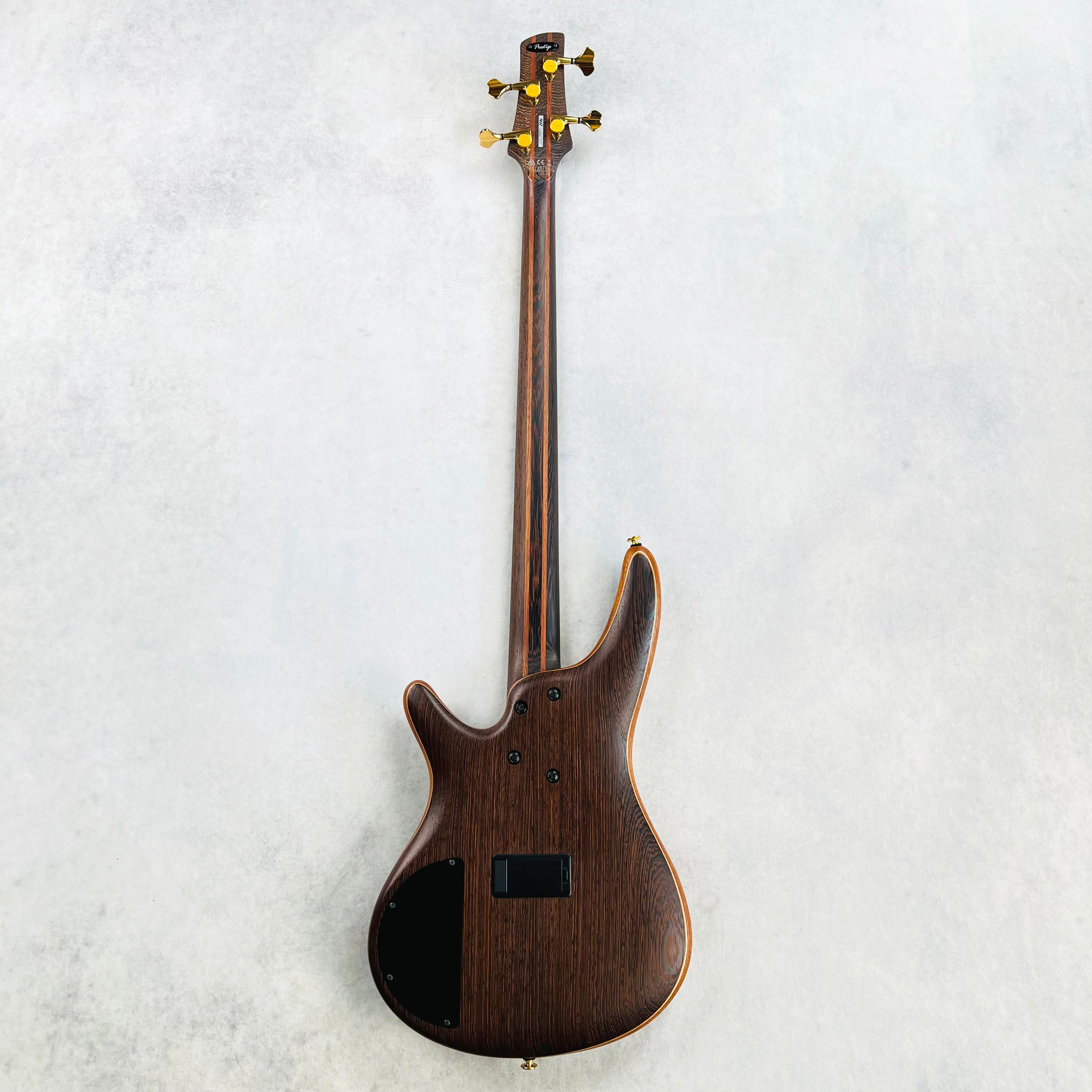 Ibanez Prestige SR5000-OL Wenge 4-String Bass 2017 - Natural